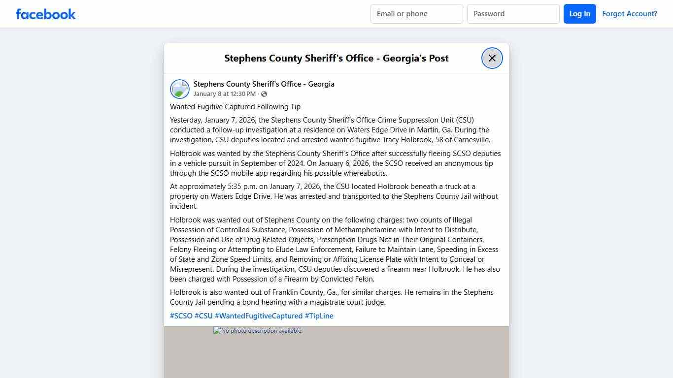 Wanted... - Stephens County Sheriff's Office - Georgia Facebook